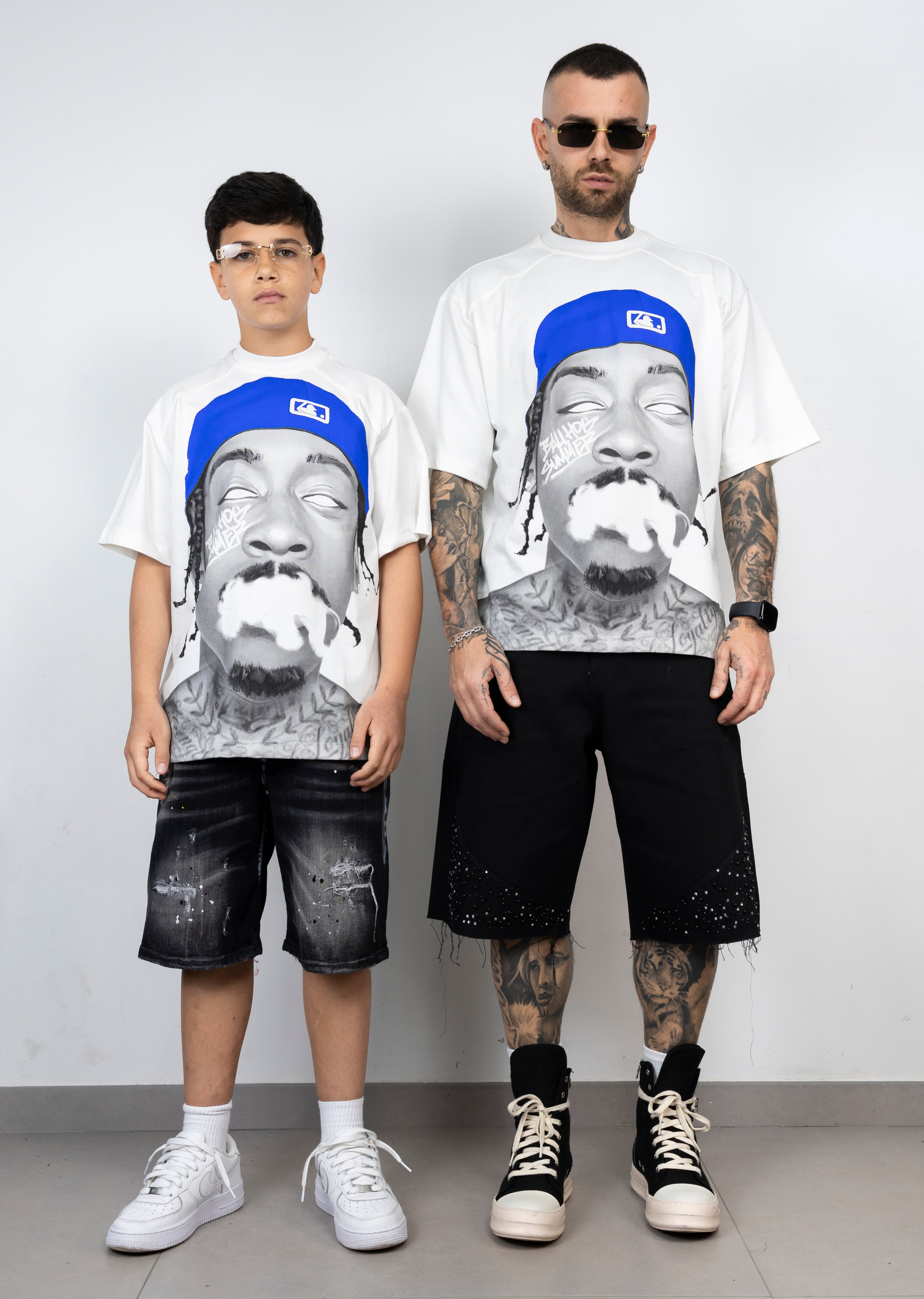 T-shirt volto junior