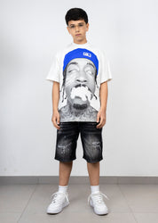 T-shirt volto junior