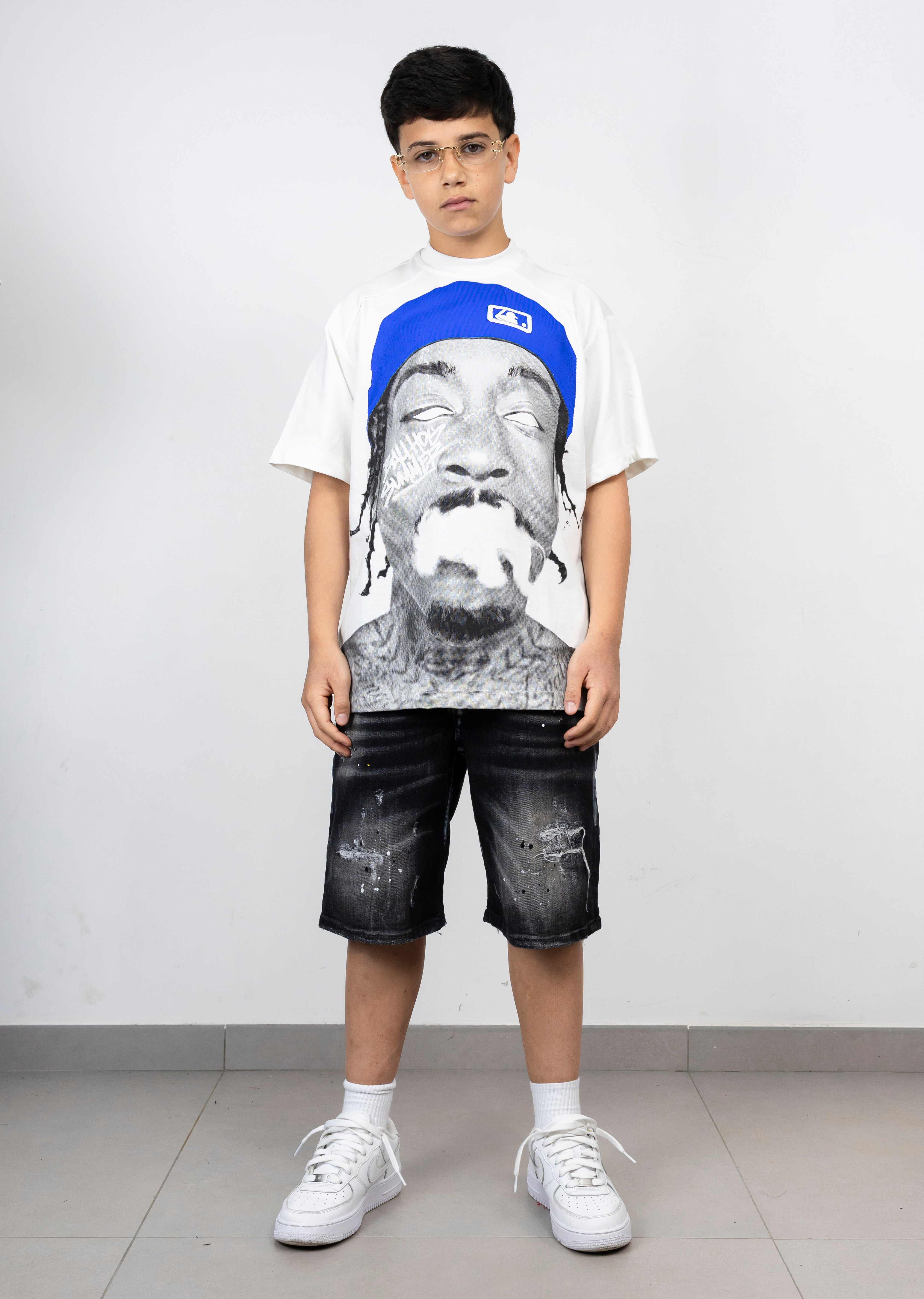 T-shirt volto junior