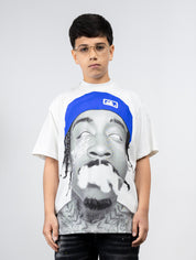 T-shirt volto junior