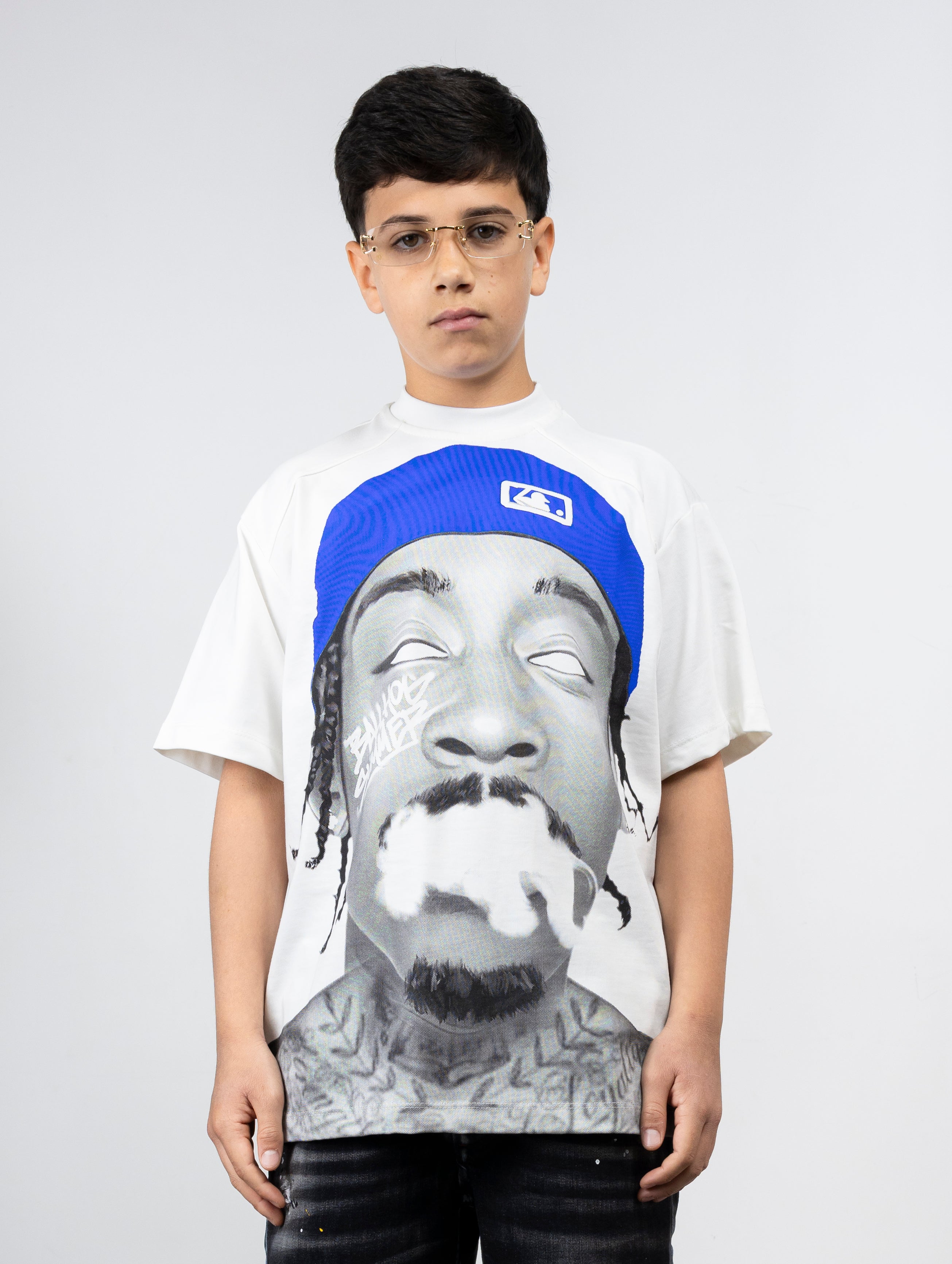 T-shirt volto junior