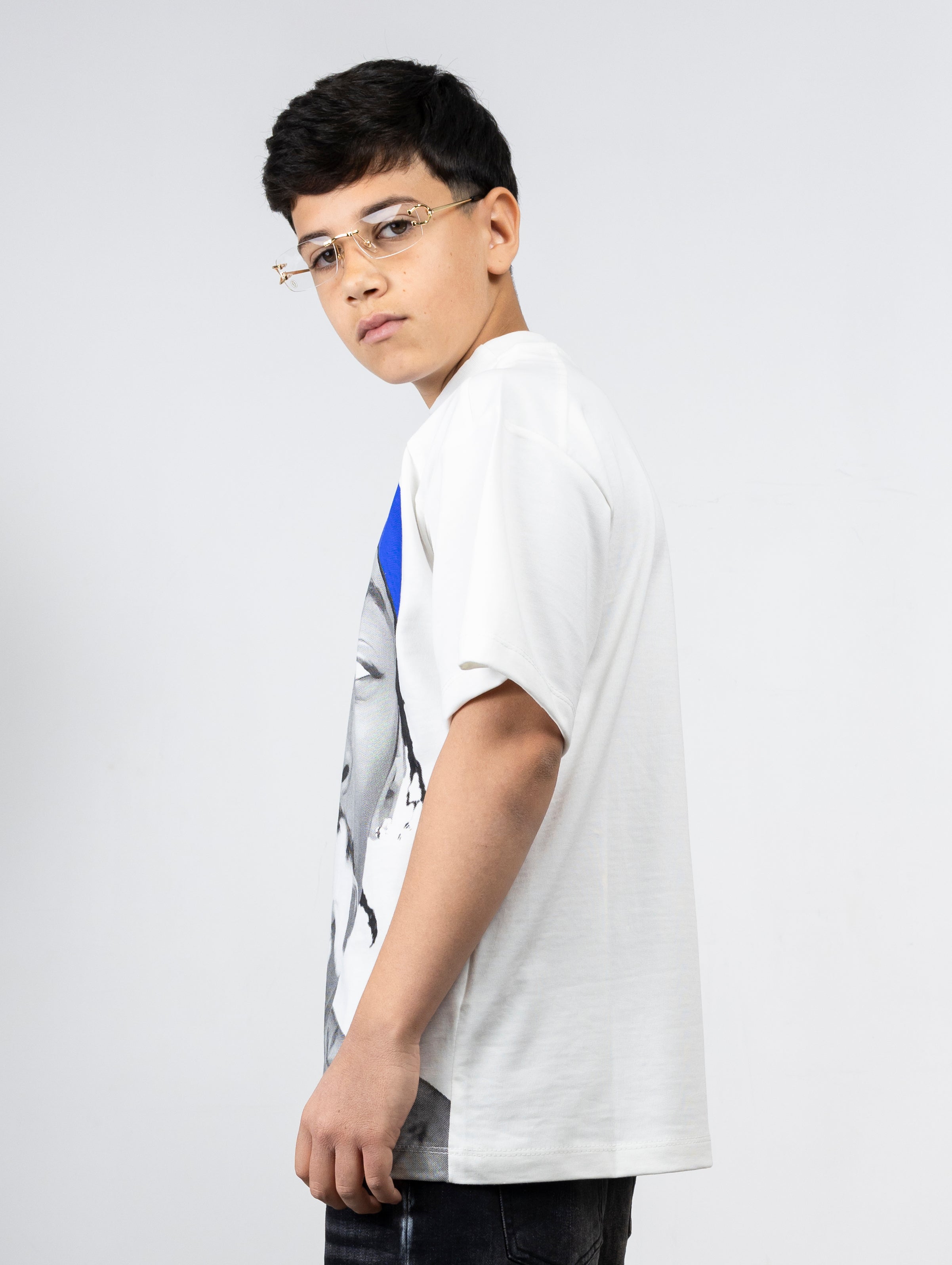 T-shirt volto junior