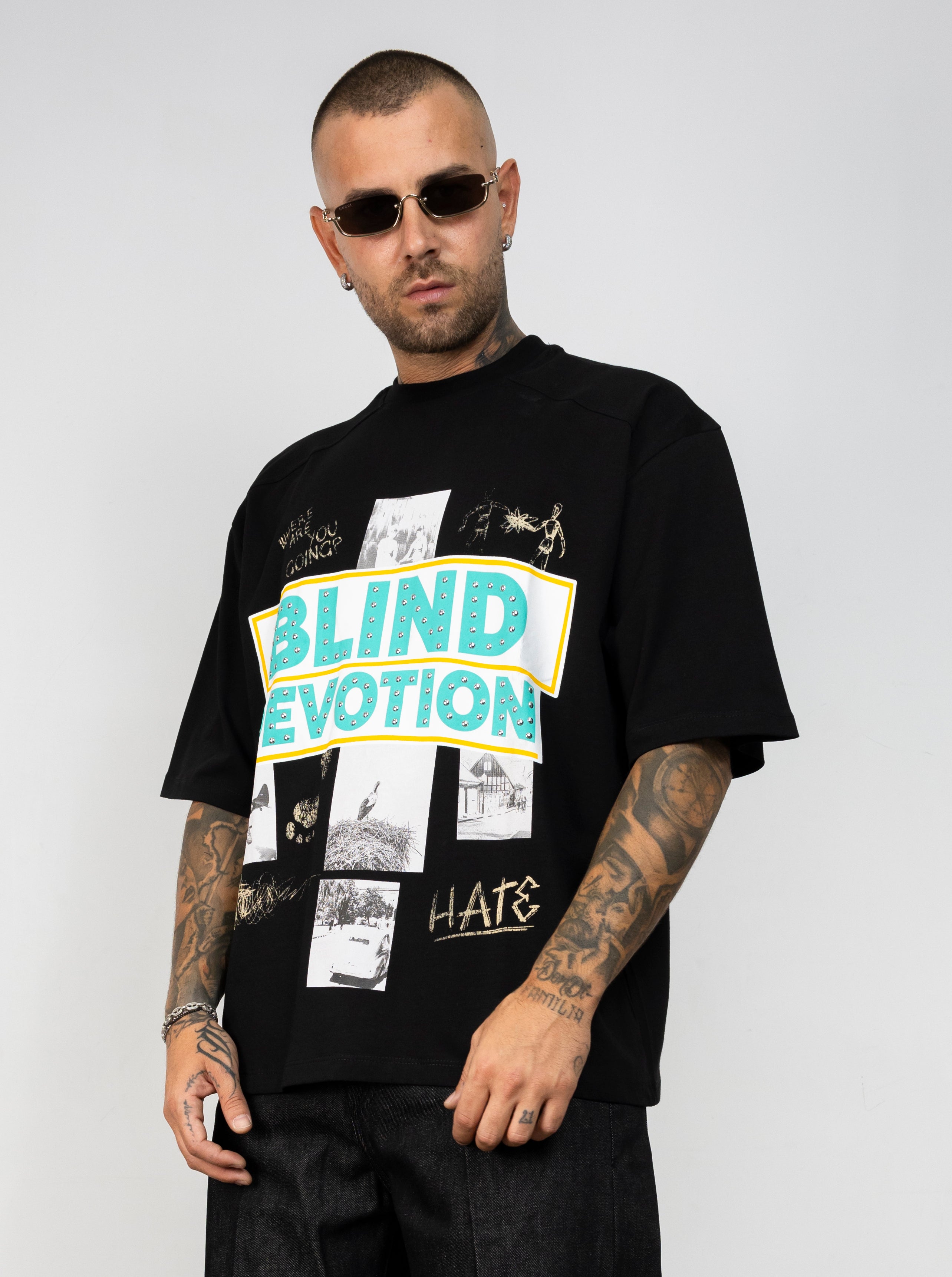 T-Shirt Oversize "Blind Devotion"
