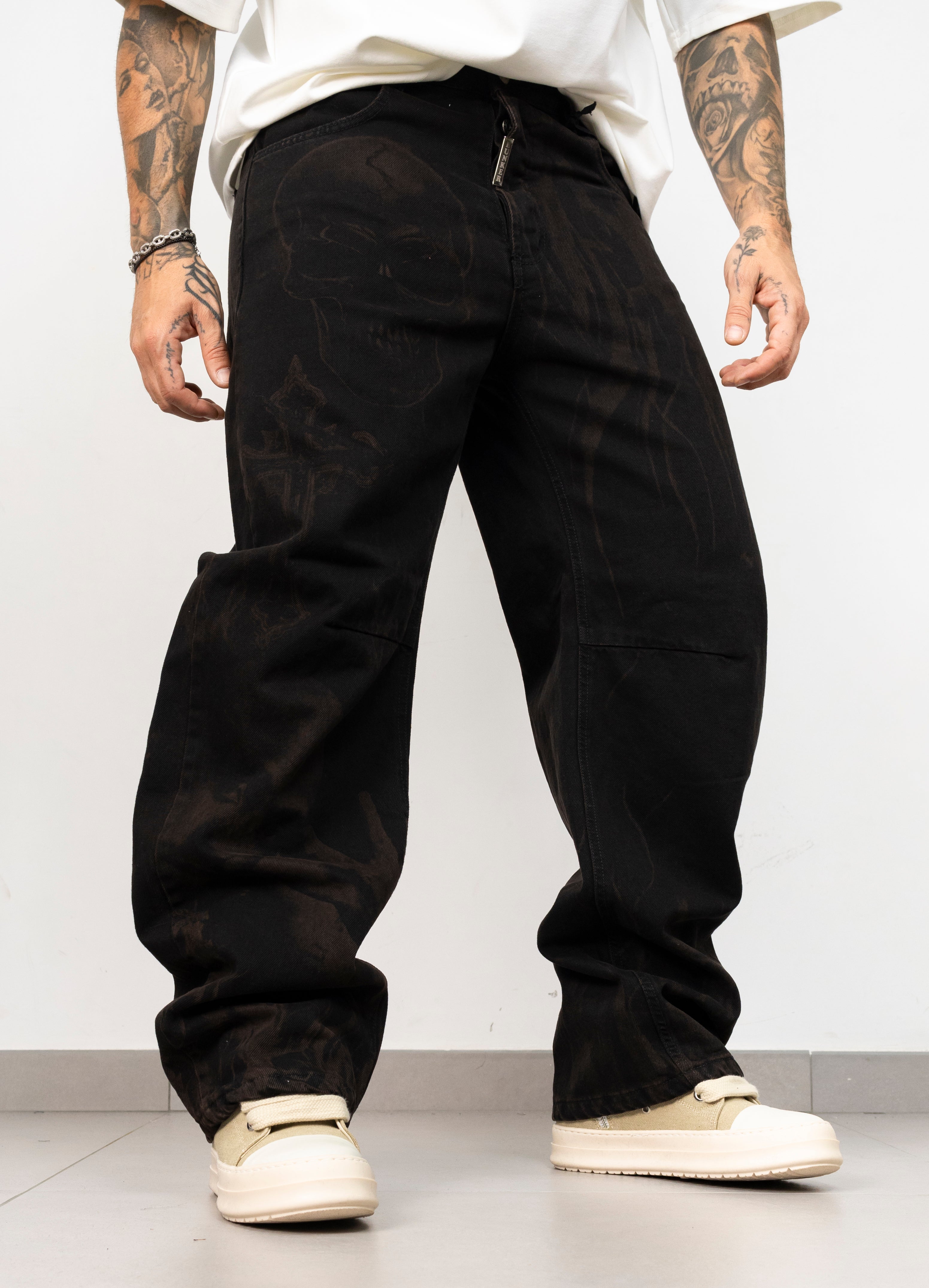 Jeans Laser Teschio