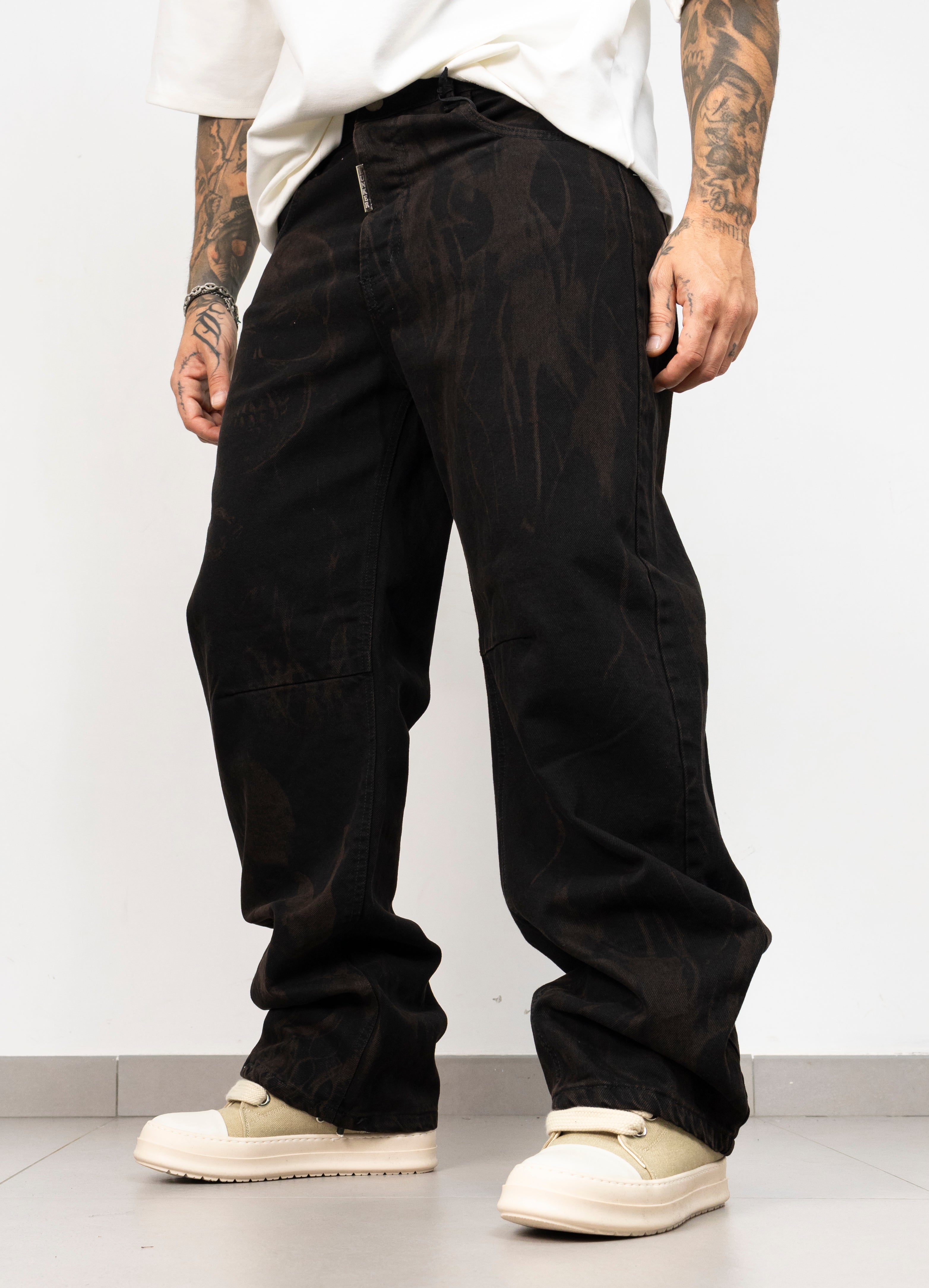 Jeans Laser Teschio