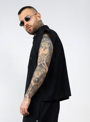 Coordinato smanicato zip