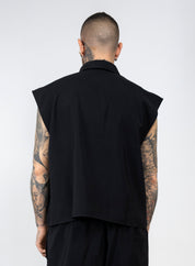 Coordinato smanicato zip