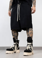 Coordinato smanicato zip