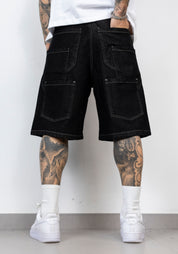 Short multi-pocket black lav.0
