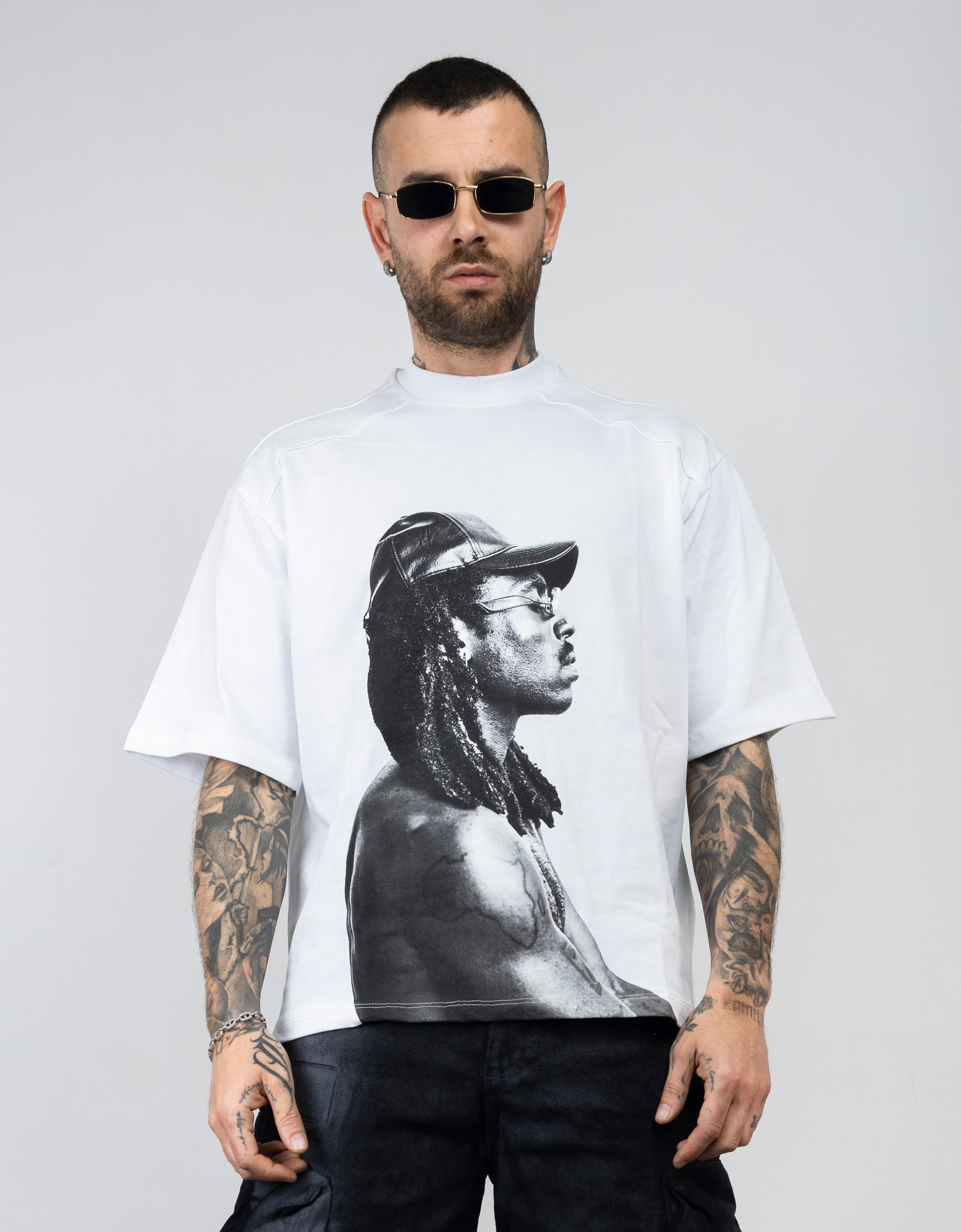 T-shirt volto profilo