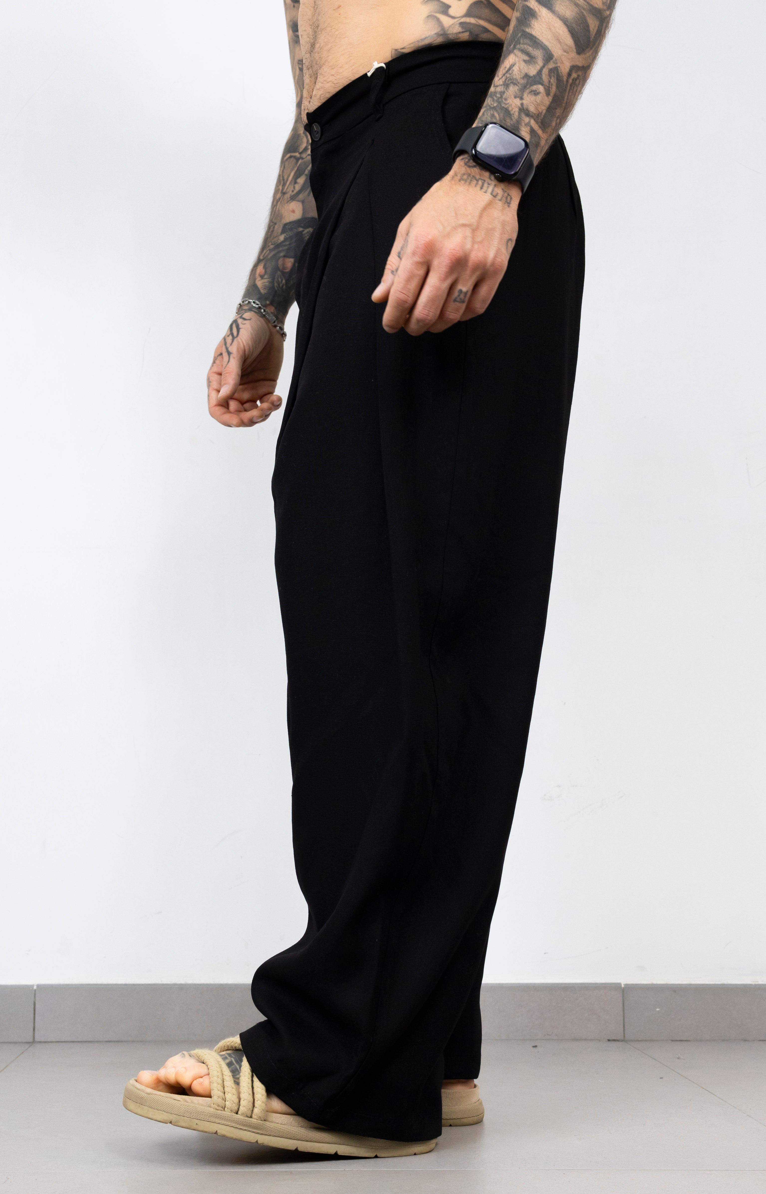 Pant simil lino pences
