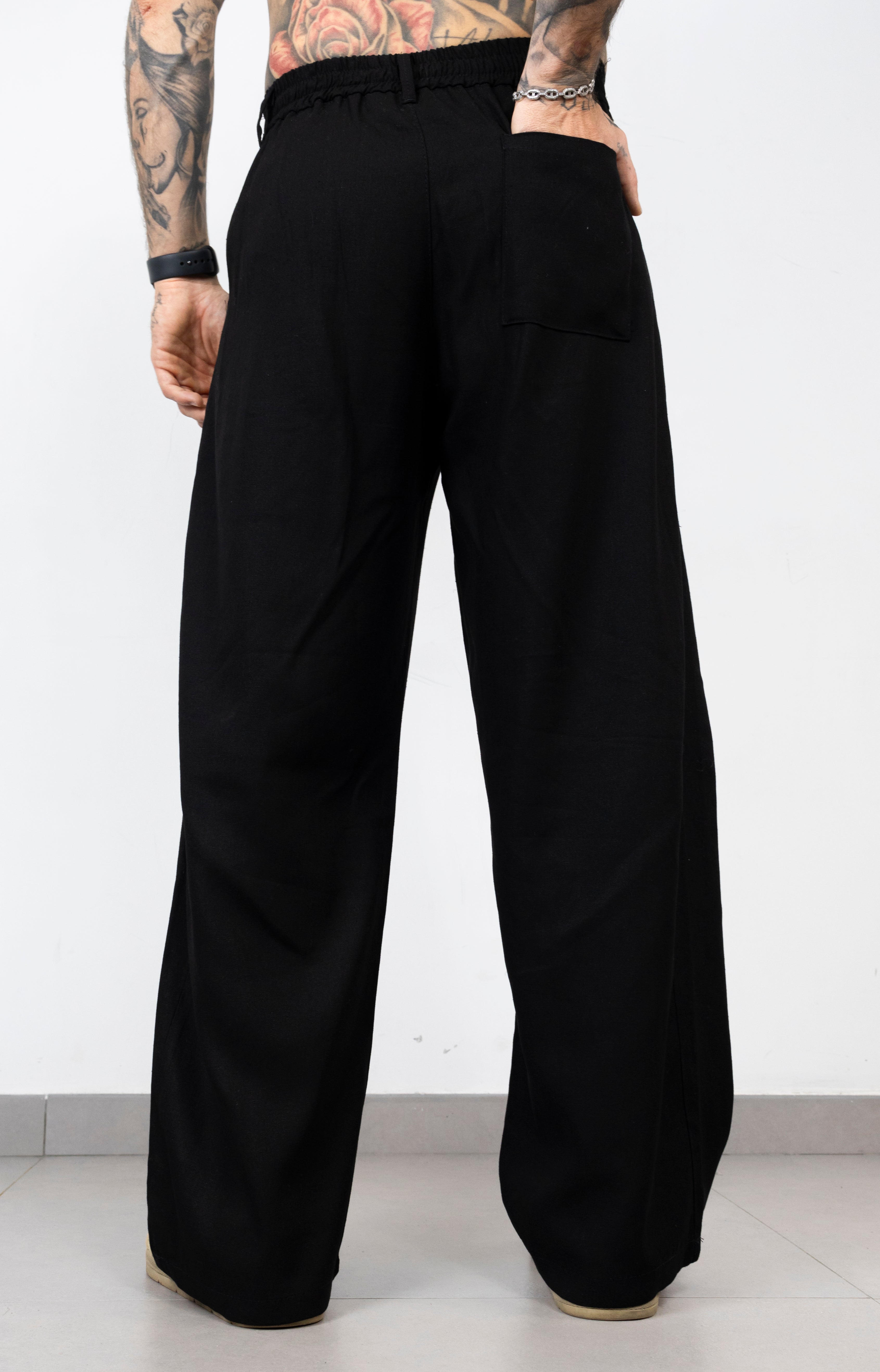 Pant simil lino pences