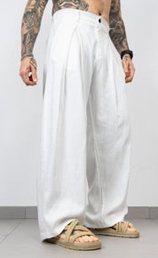 Pant simil lino pences