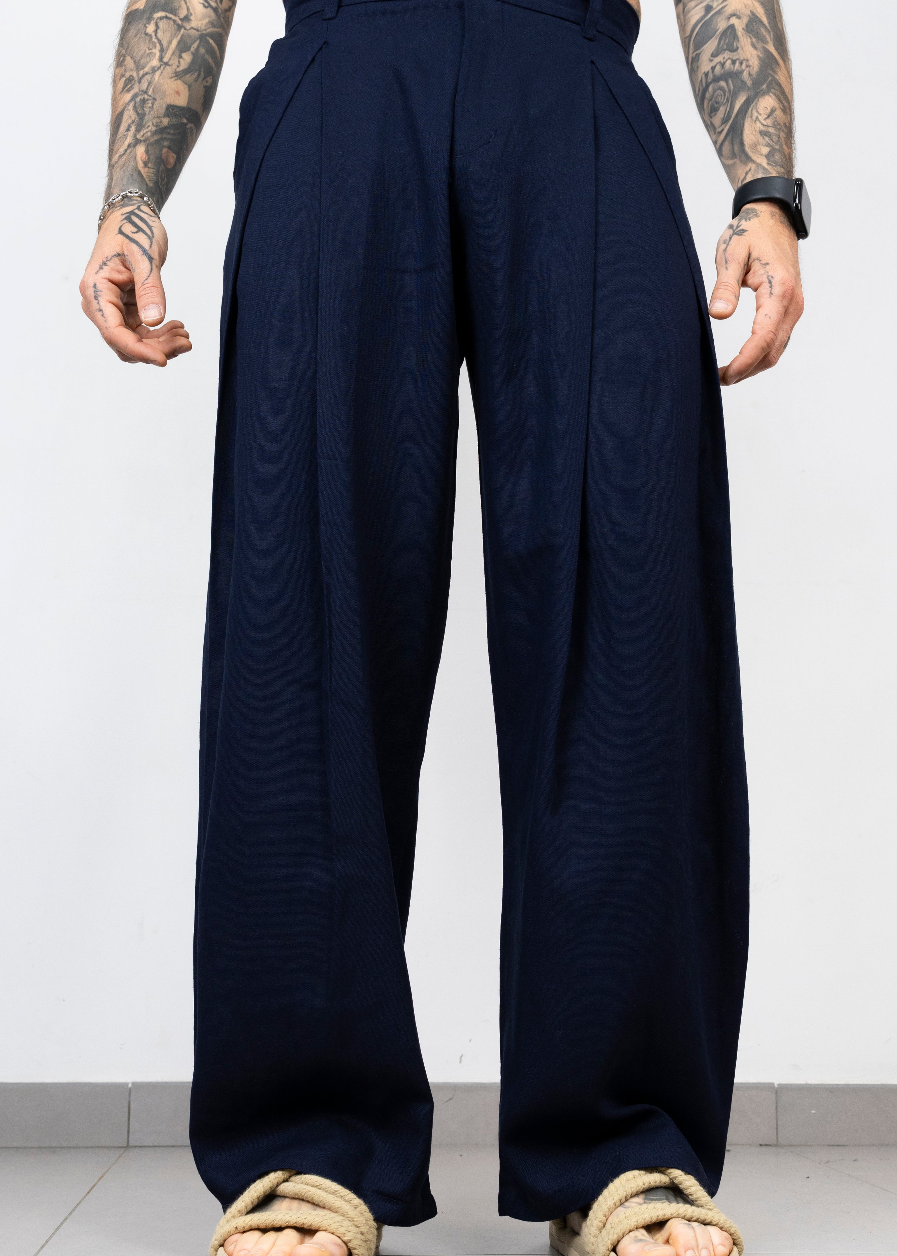 Pant simil lino pences