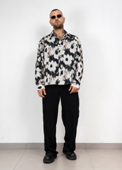 Camicia Blurred Flowers