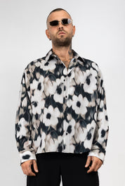 Camicia Blurred Flowers