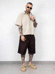 Camicia sartoriale crop TK
