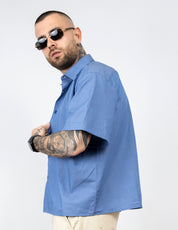 Camicia crop sartoriale basic