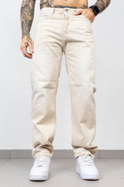 Pant regolar fit cream