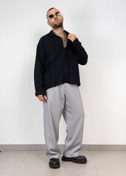 Camicia Gessata Relax