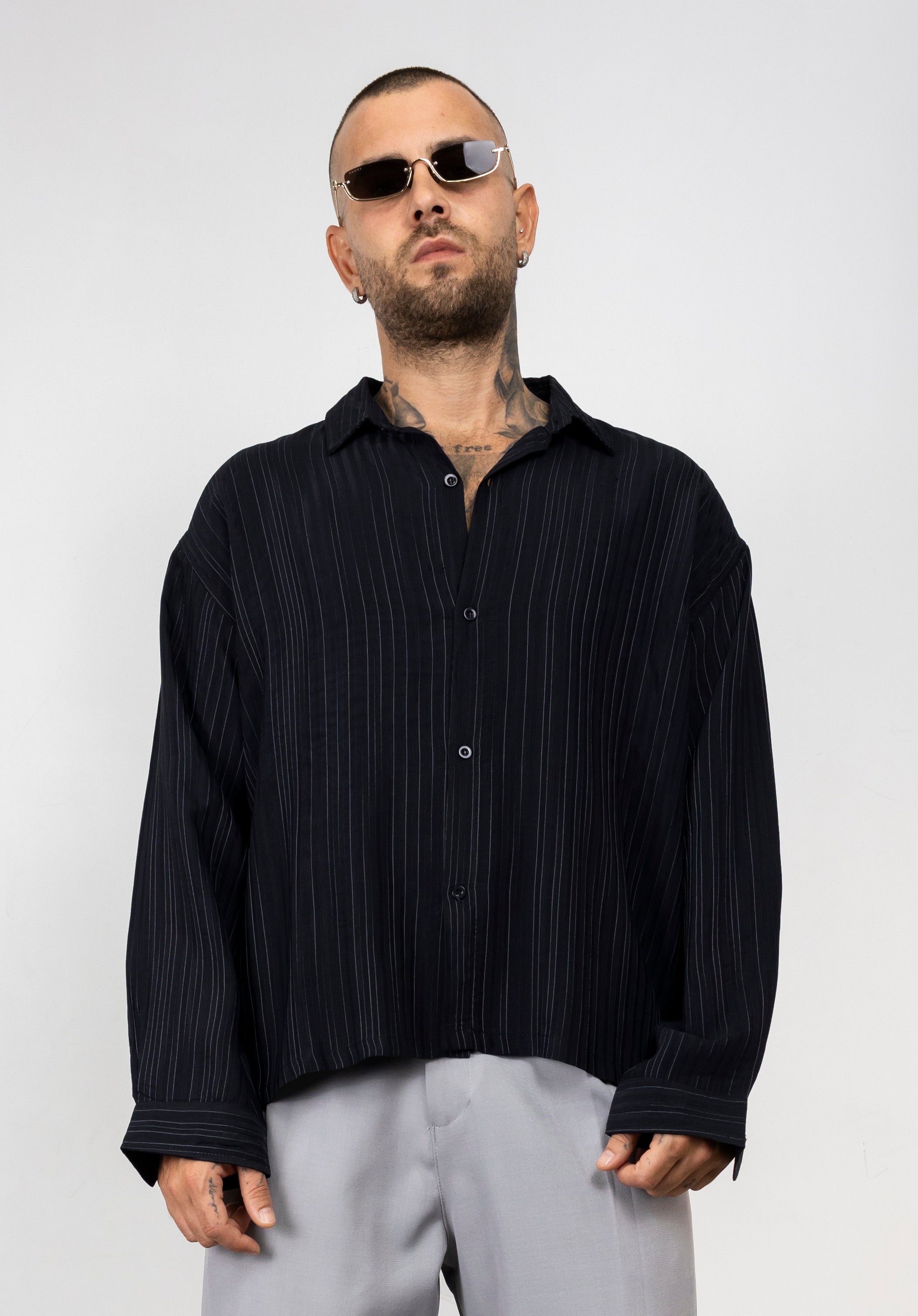 Camicia Gessata Relax