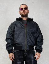Bomber Gold Zip