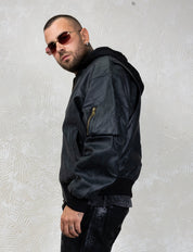 Bomber Gold Zip