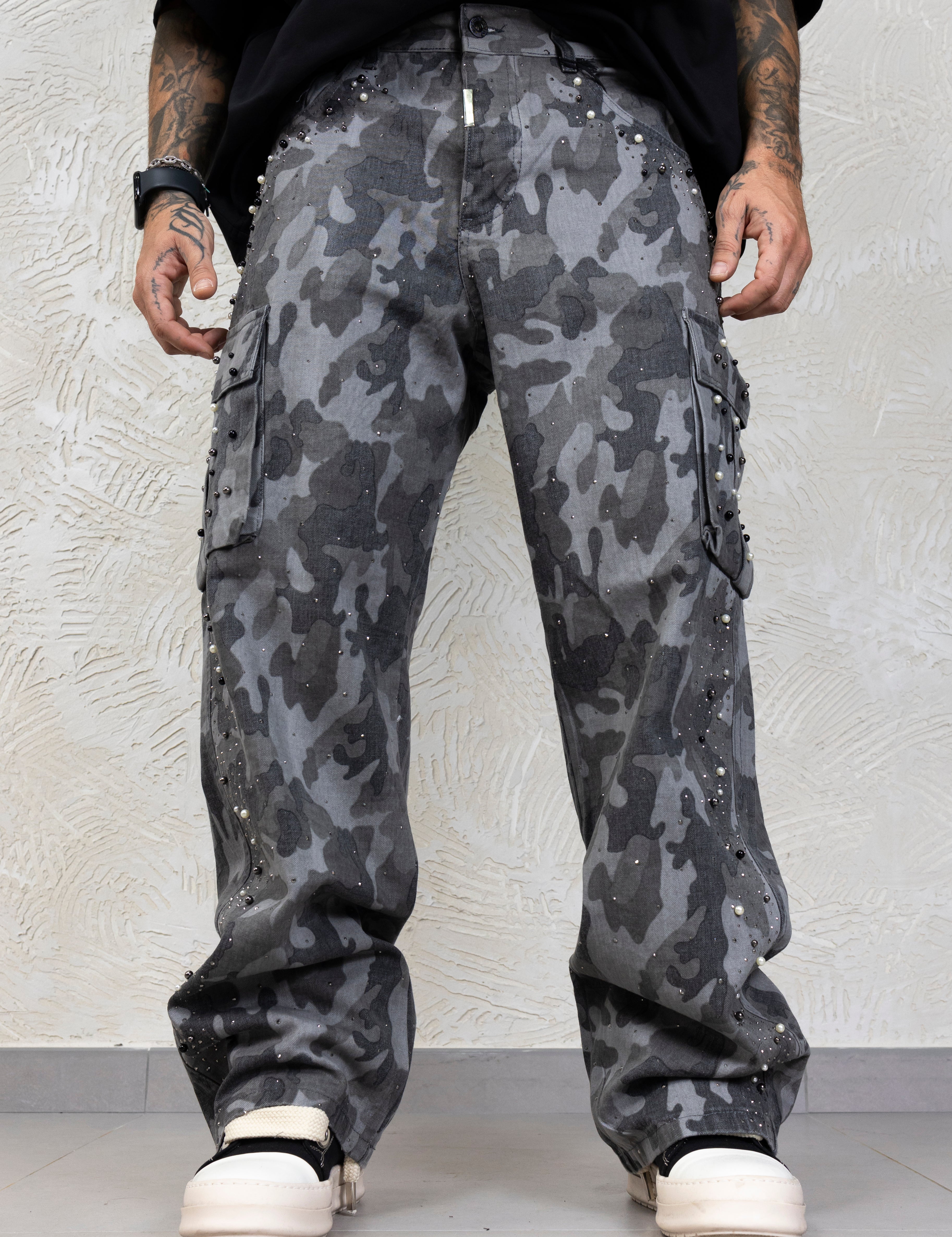 Cargo Army Strass