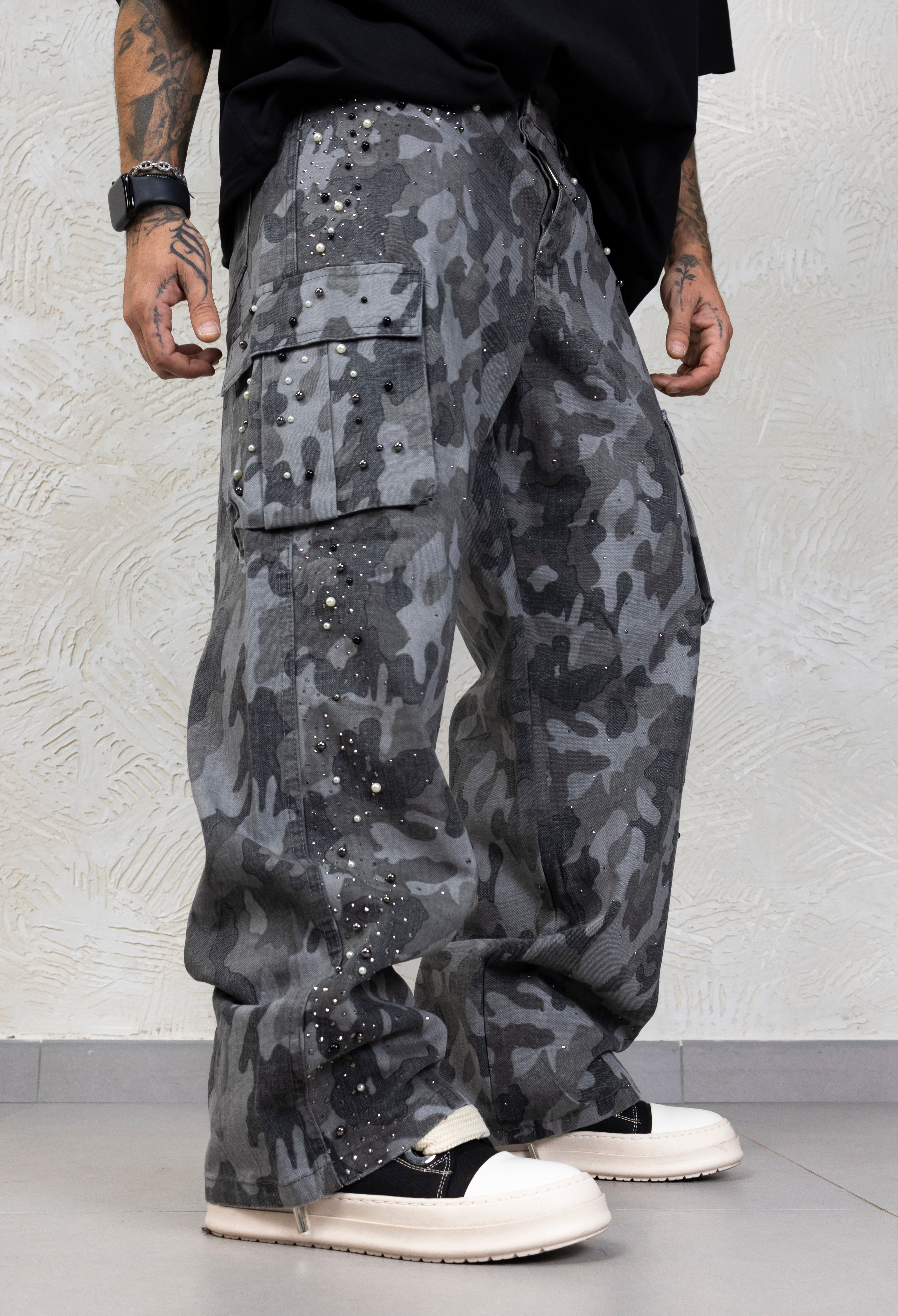 Cargo Army Strass
