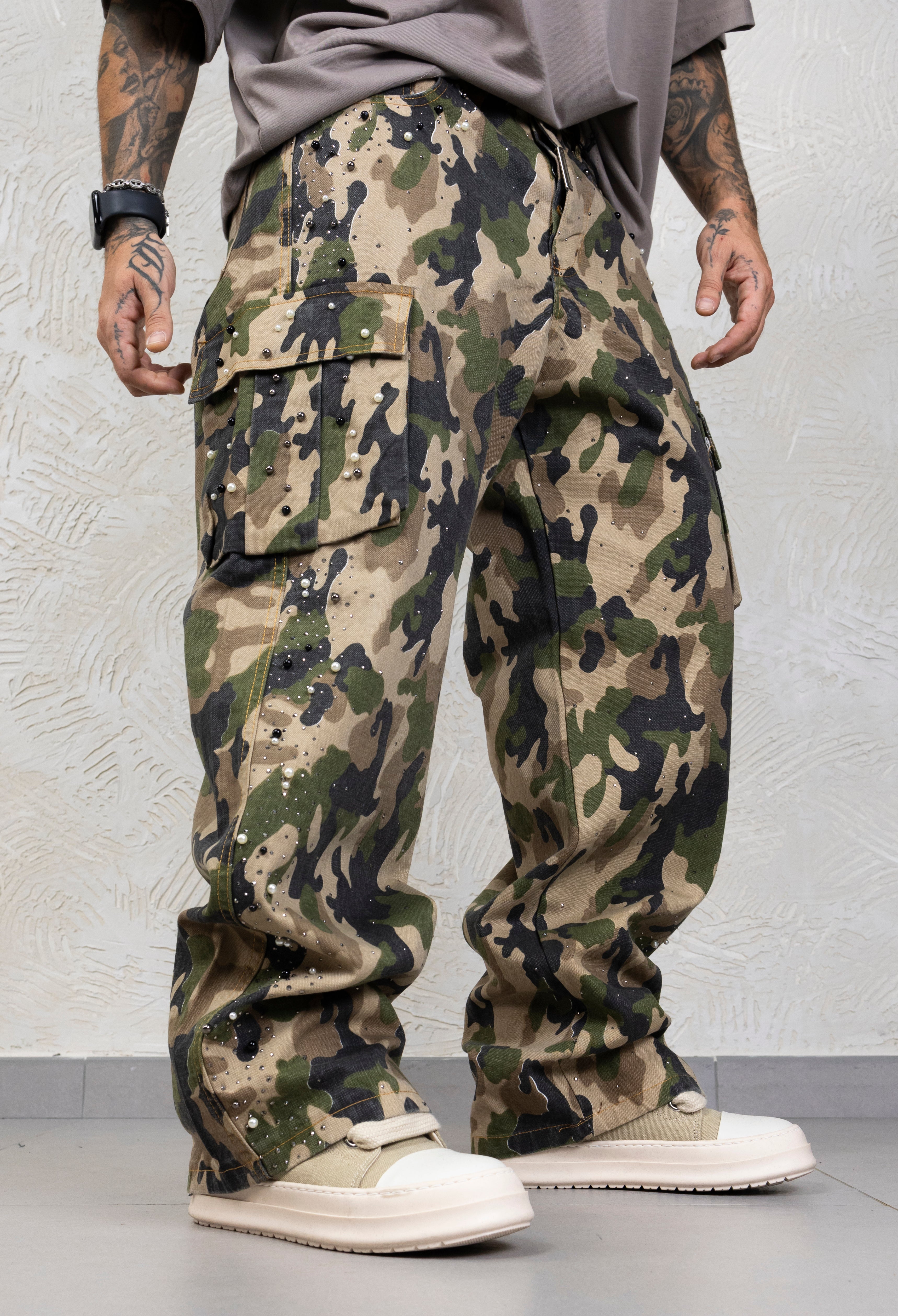 Cargo Army Strass
