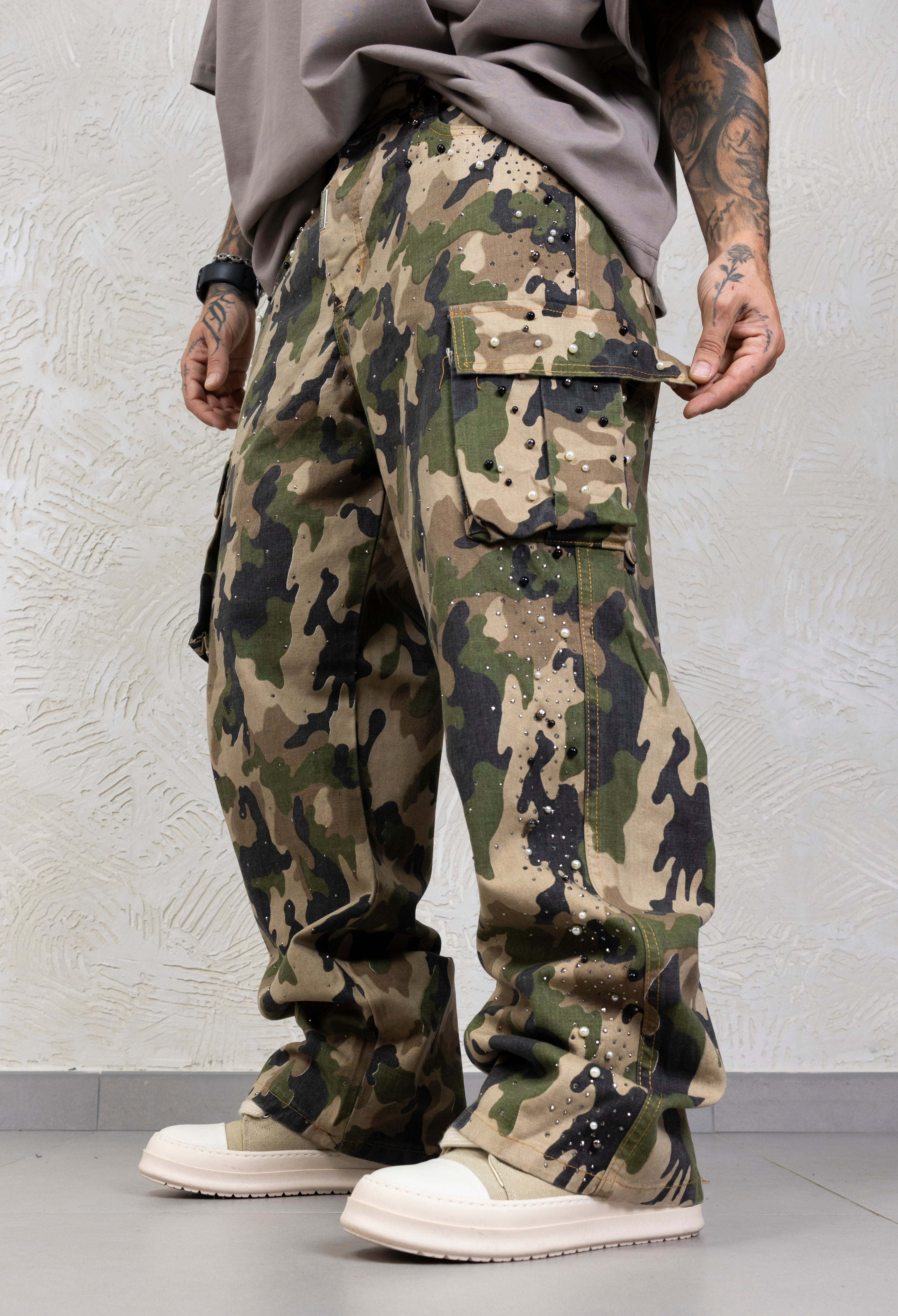 Cargo Army Strass