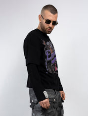 T-shirt double sleeve empty