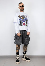 T-shirt double sleeve empty