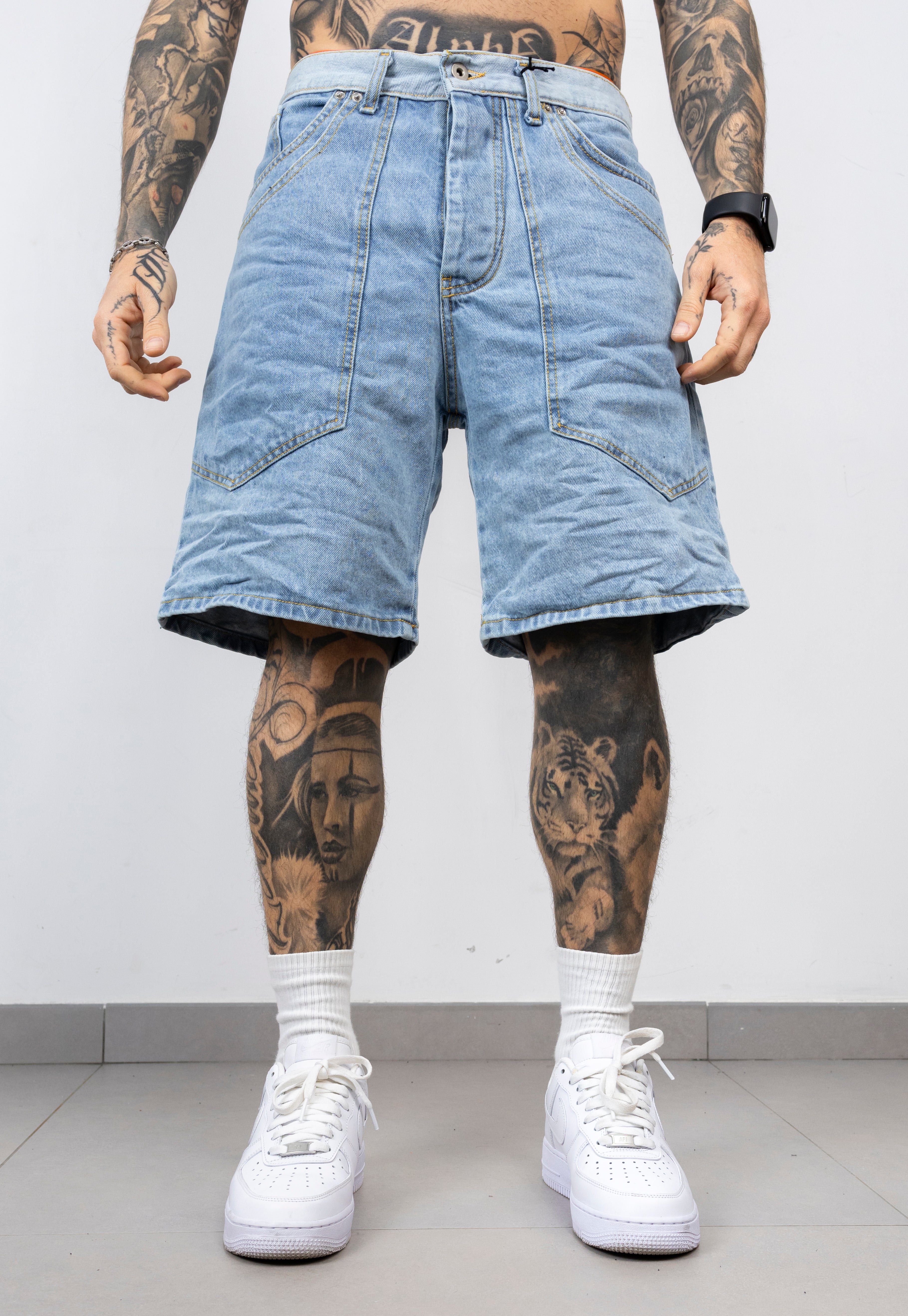 Short doppia tasca