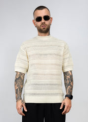 Maglia in filo lines