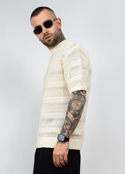 Maglia in filo lines