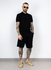 Coordset polo+bermuda in filo