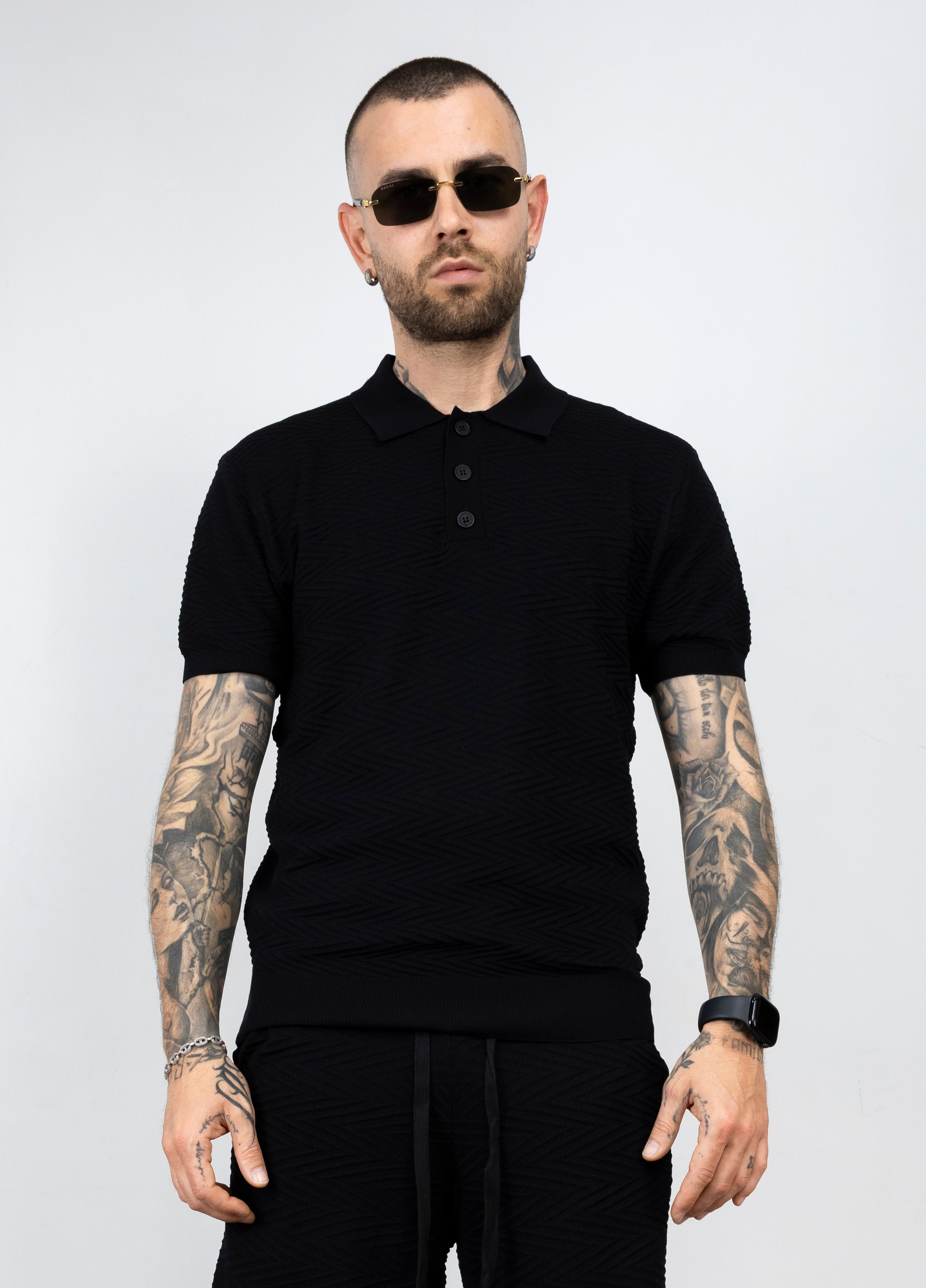Coordset polo+bermuda in filo