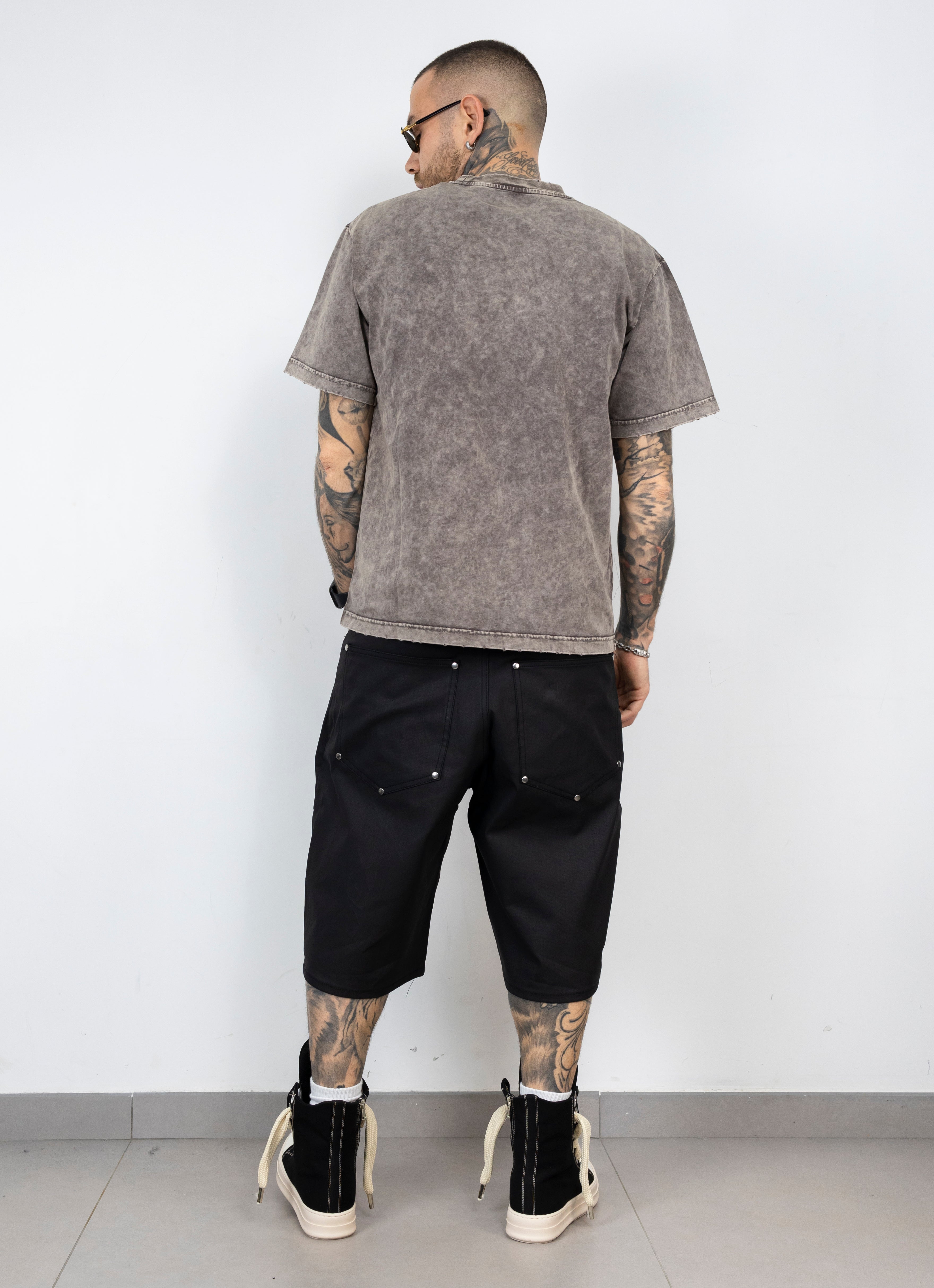 T-shirt slavata sfumata
