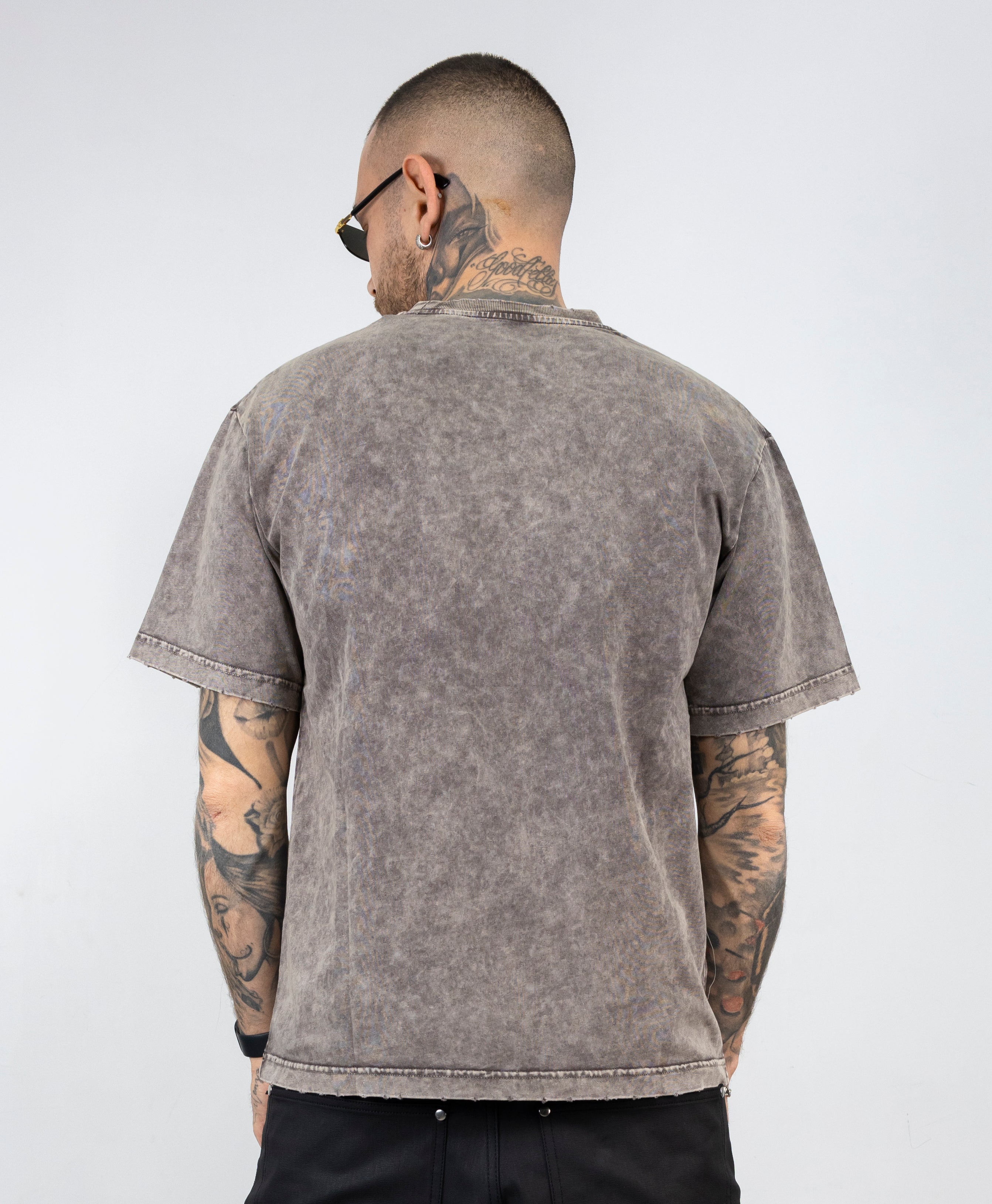 T-shirt slavata sfumata