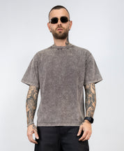T-shirt slavata sfumata