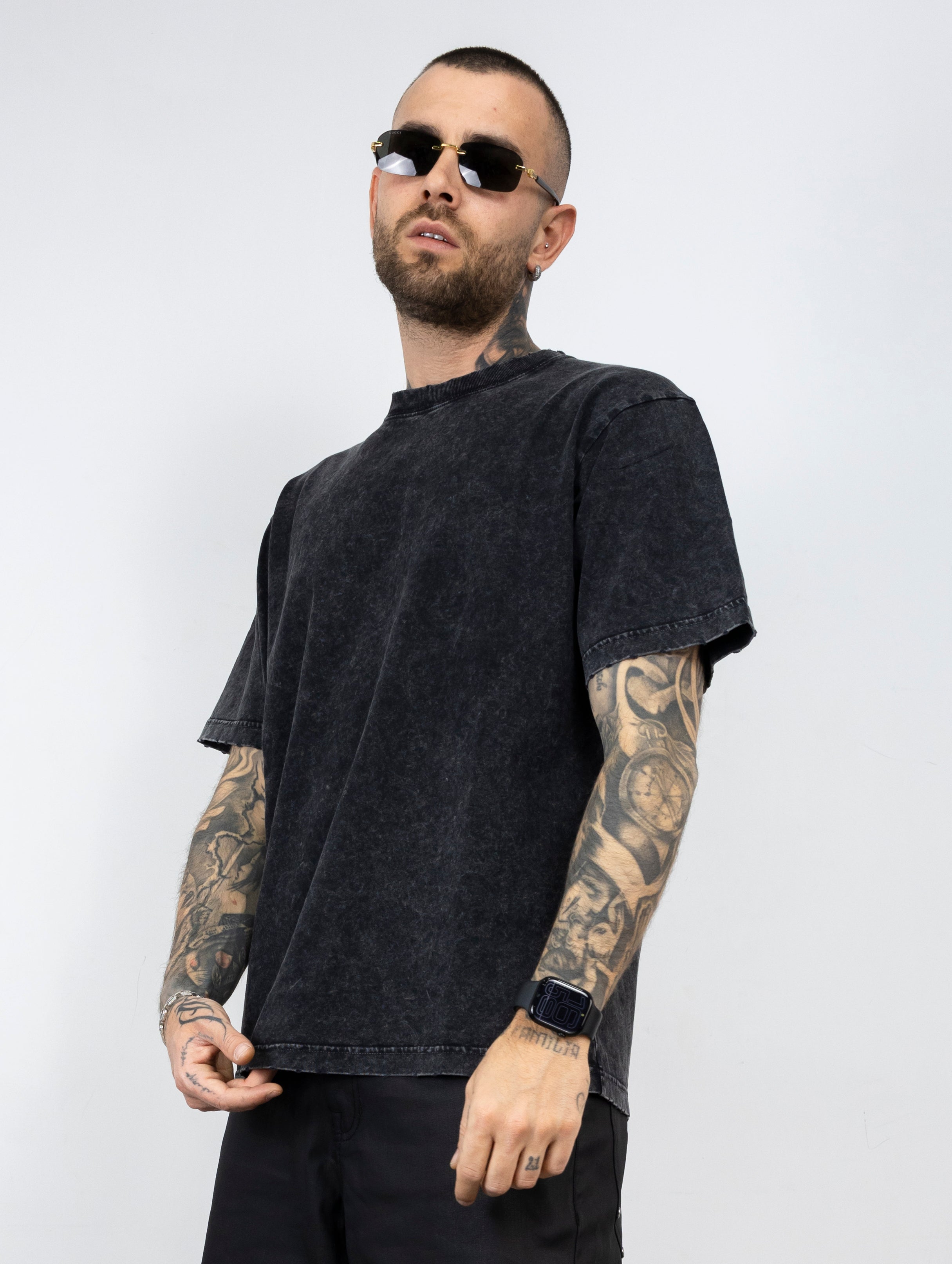 T-shirt slavata sfumata
