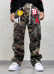 Cargo Mimetico Patch Junior