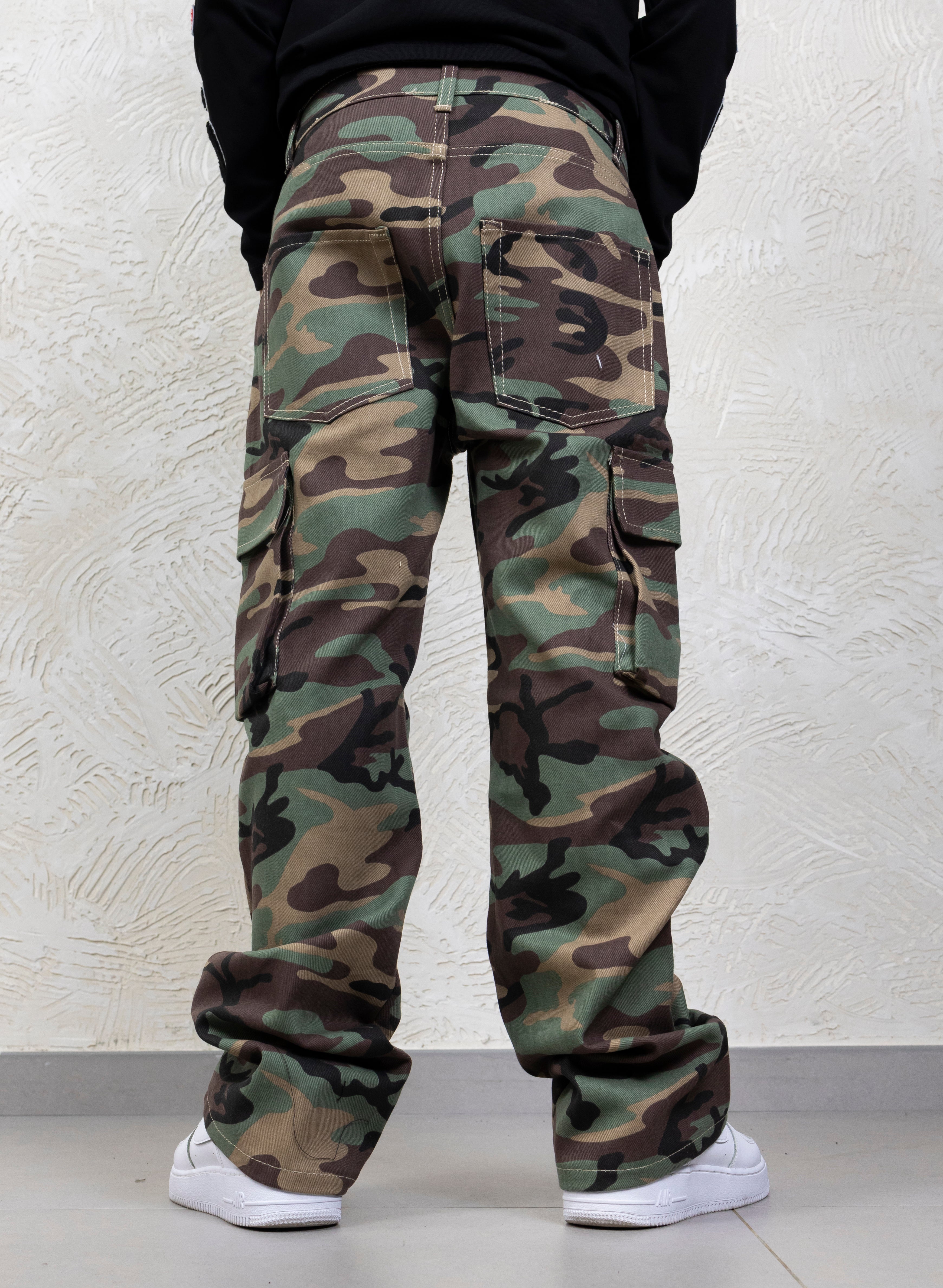 Cargo Mimetico Patch Junior