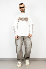 T-shirt double sleeve st.pink