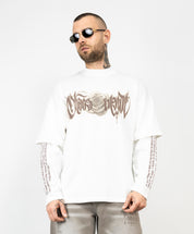 T-shirt double sleeve st.pink