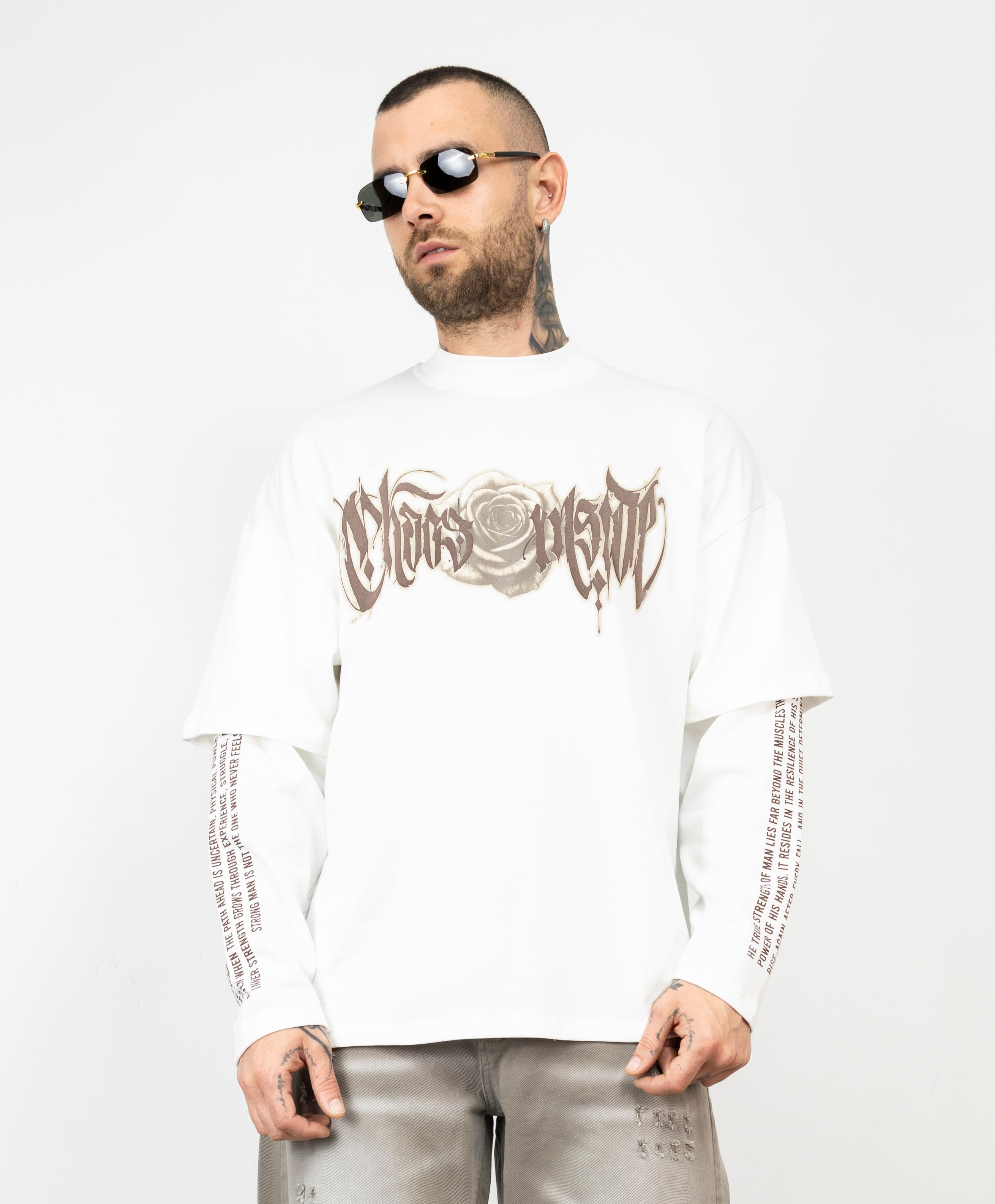 T-shirt double sleeve st.pink