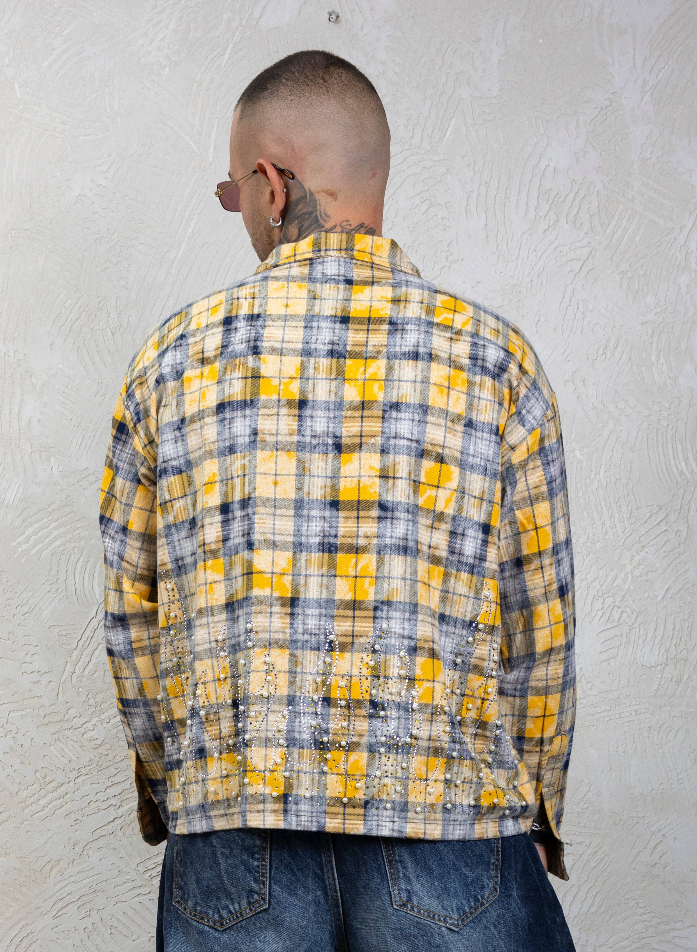 Camicia Quadri Flames