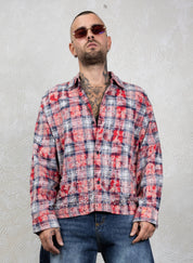 Camicia Quadri Flames
