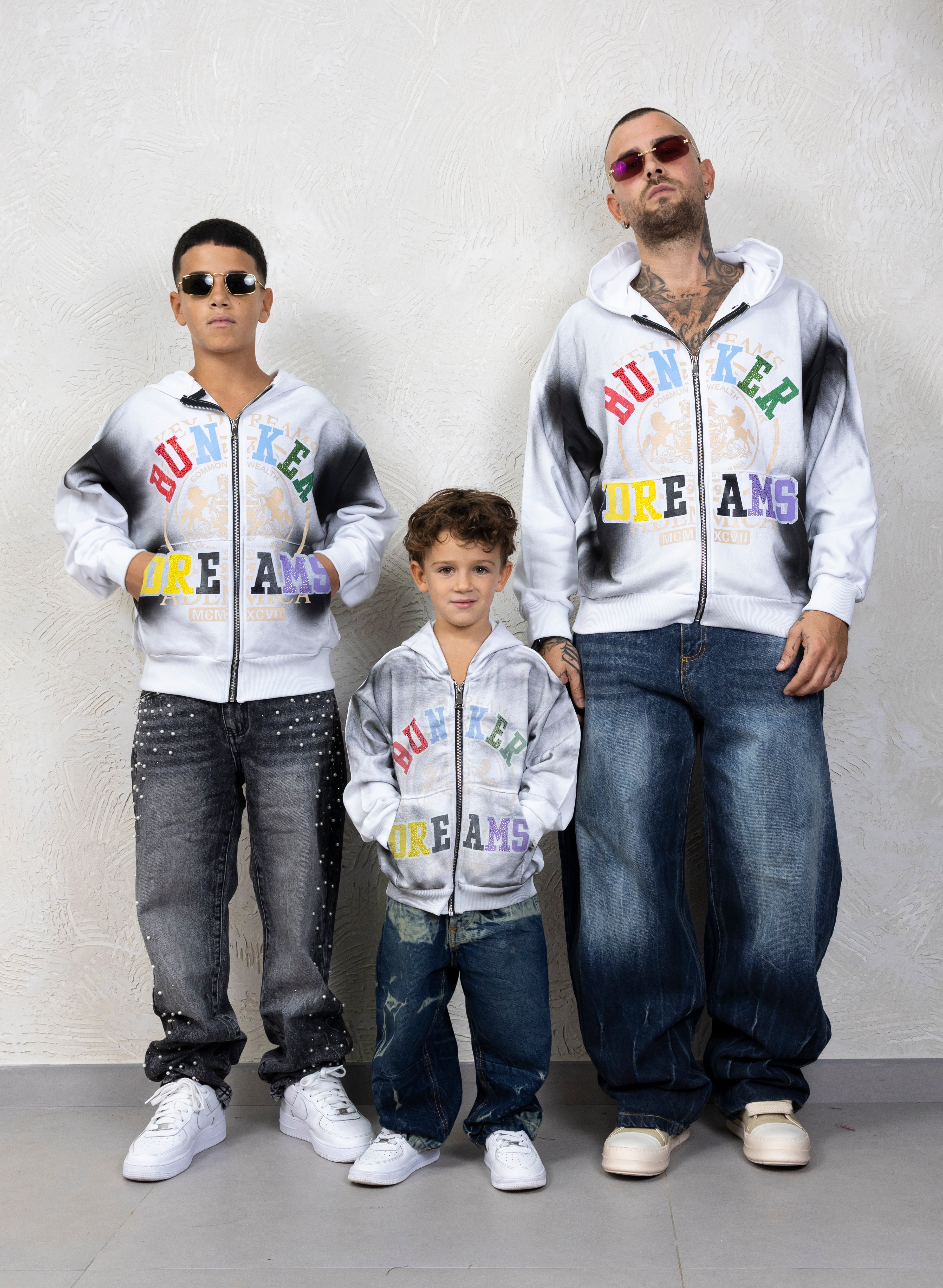 Hoodie Zip Bnk Dreams Strass Junior